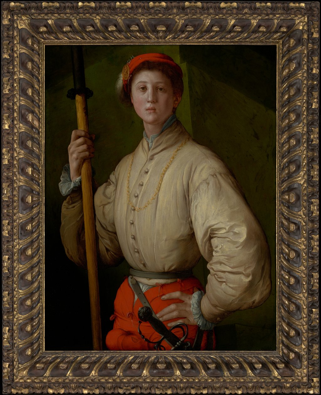 Portrét halapartníka (Francesco Guardi) od Jacopo Pontormo