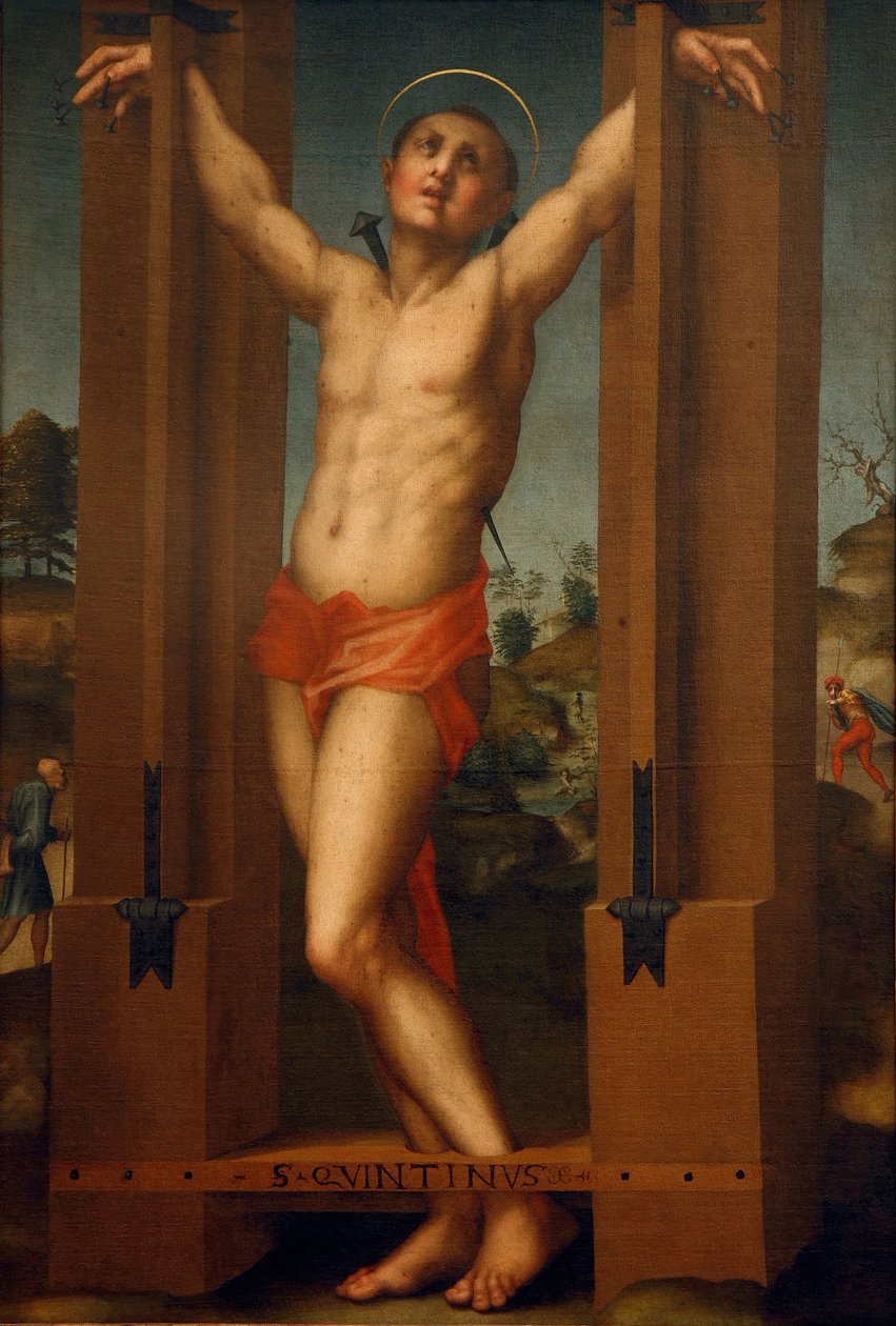 Svatý Quentin, 1517 od Jacopo Pontormo