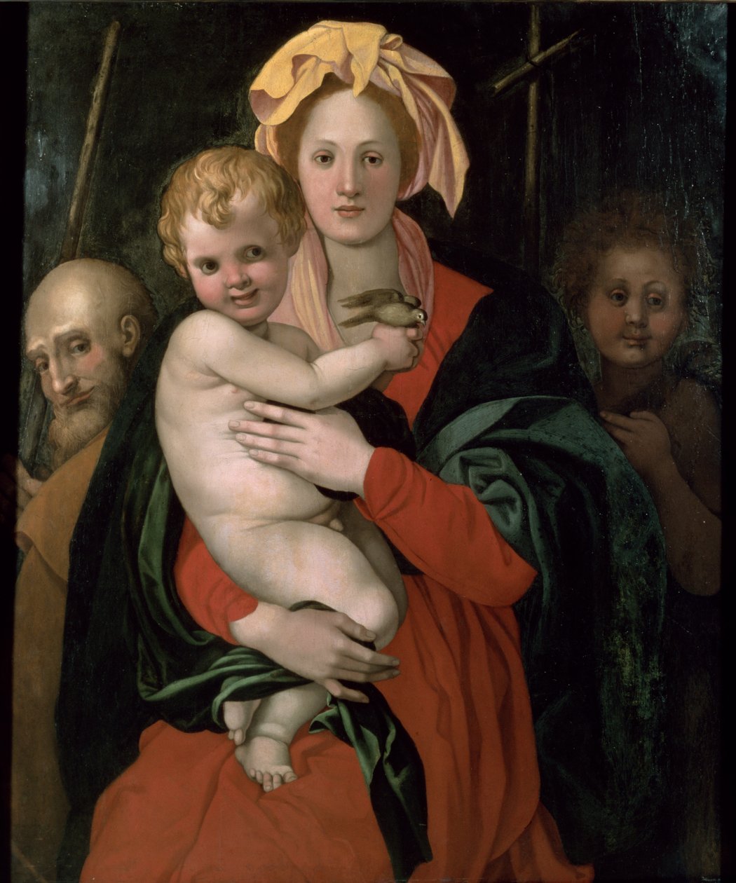Svatá rodina se sv.Janem, po roce 1522 od Jacopo Pontormo