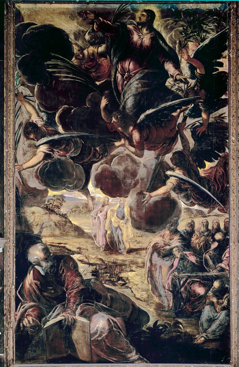 Nanebevstoupení od Jacopo Robusti Tintoretto