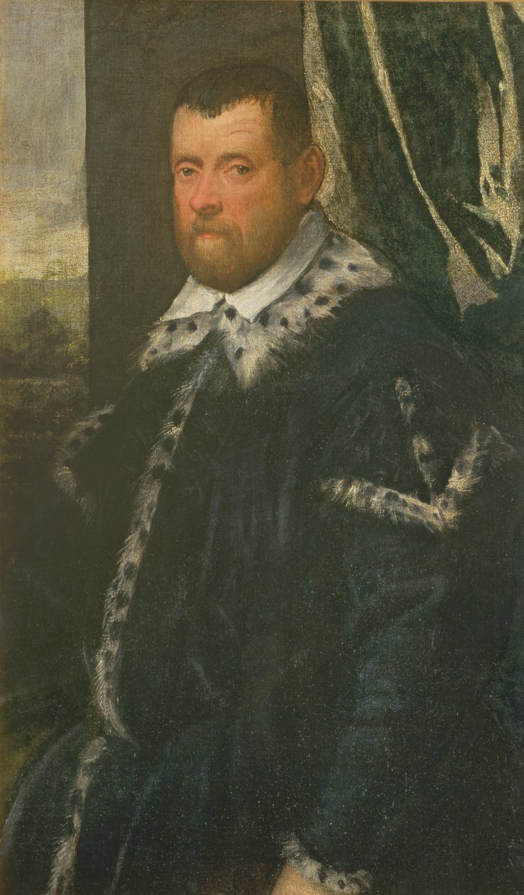Battista Morosoni (1537-98), vrchní prokurátor od Jacopo Robusti Tintoretto