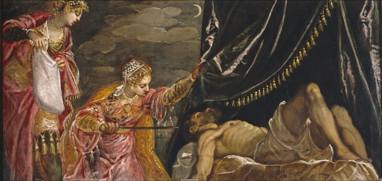 Judith a Holofernes od Jacopo Robusti Tintoretto