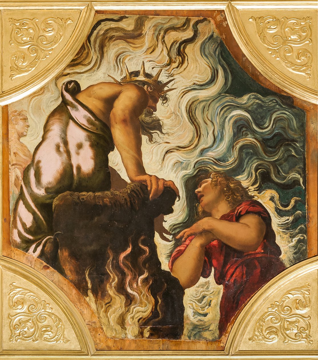 Orfeus prosí Pluto (olej na plátně) od Jacopo Robusti Tintoretto