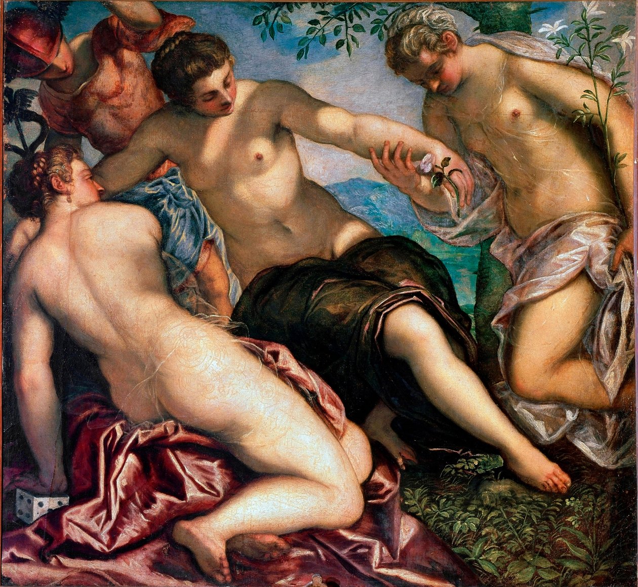 Obrazy proti koleje Dóžecího paláce od Jacopo Robusti Tintoretto