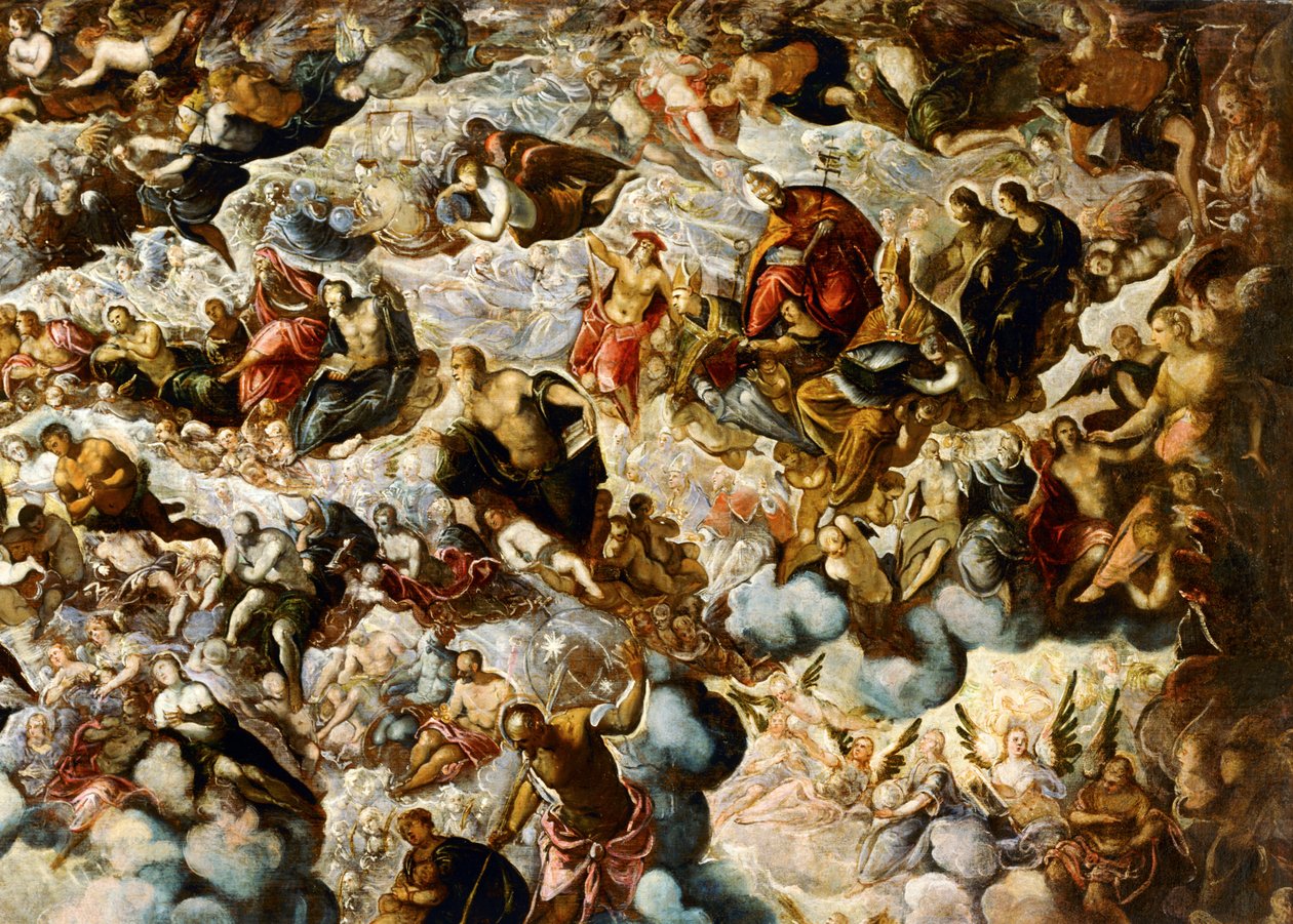 Ráj ... (malba na plátně) od Jacopo Robusti Tintoretto