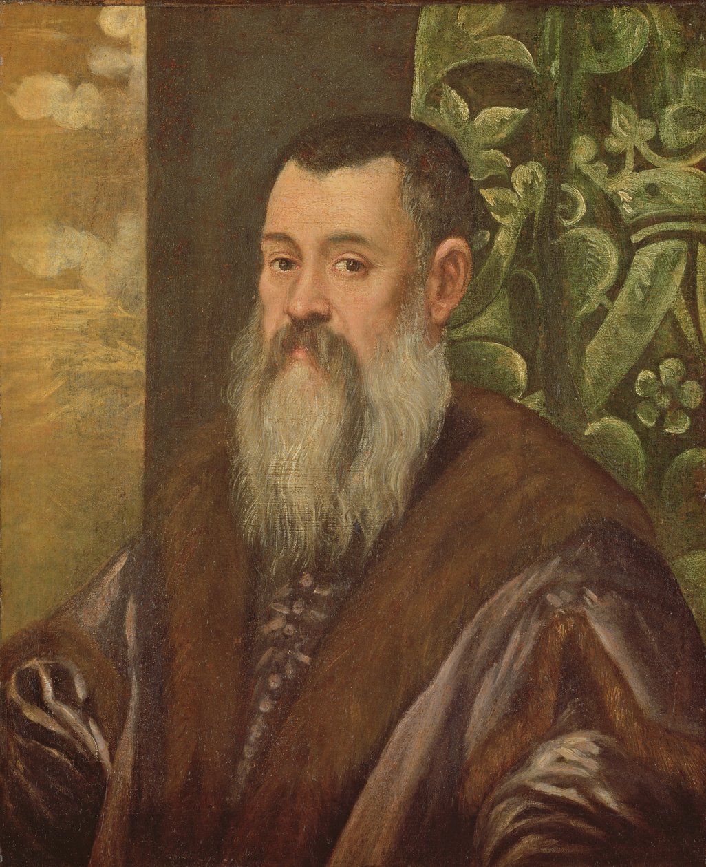 Portrét benátského senátora od Jacopo Robusti Tintoretto
