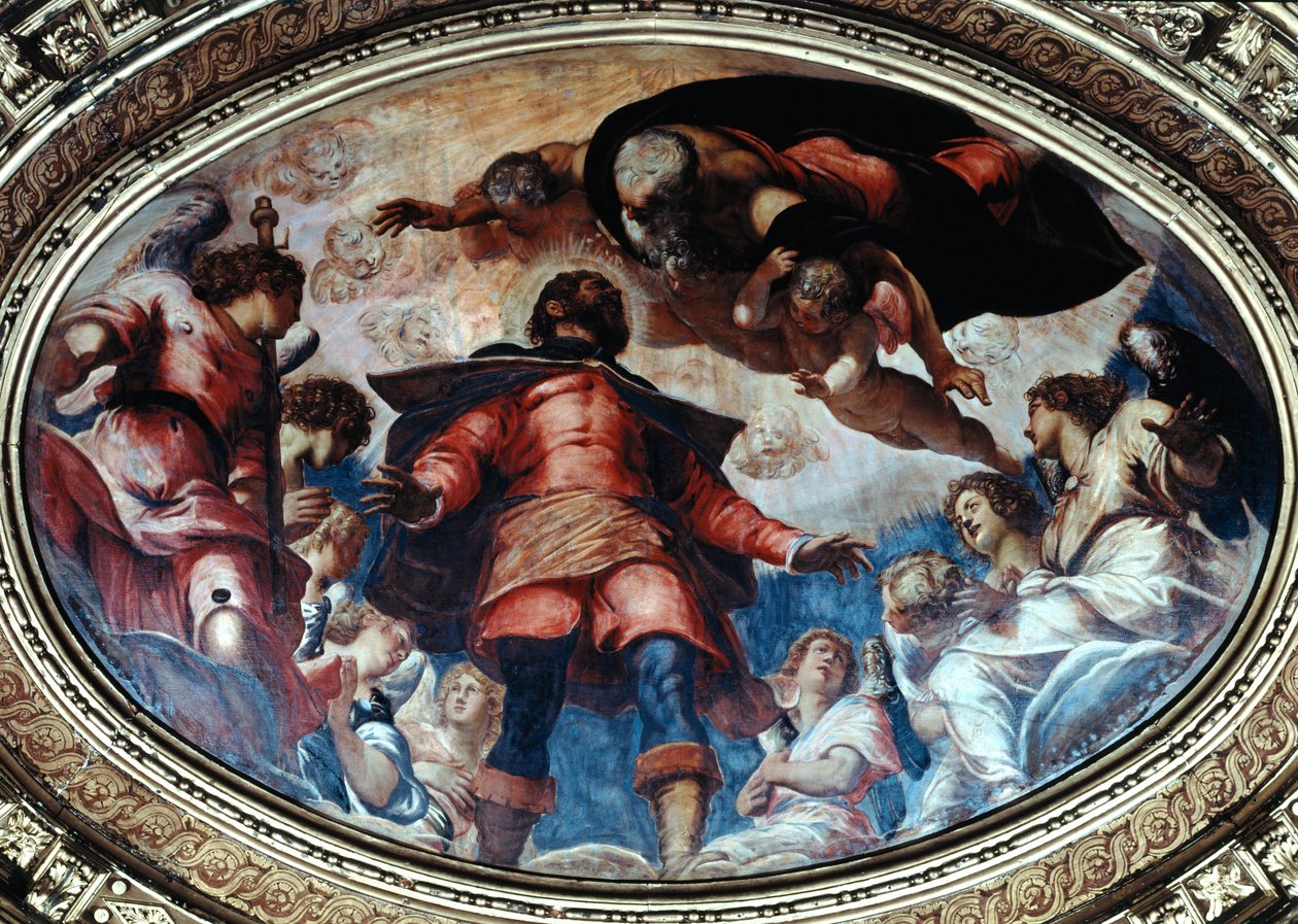 San Rocco in Glory, 1564. od Jacopo Robusti Tintoretto