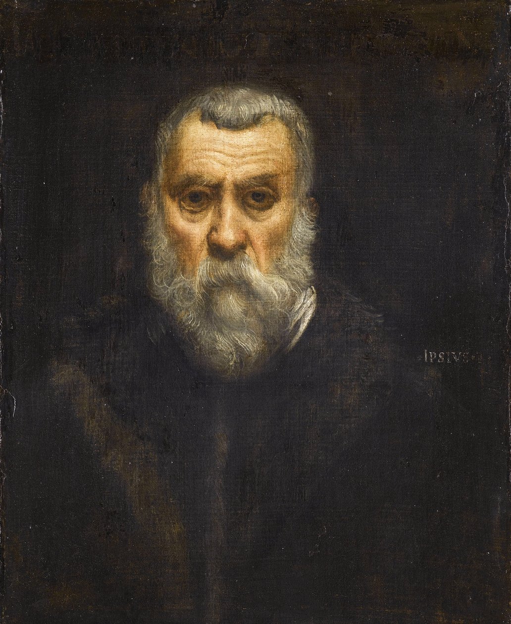 Autoportrét, 1588 od Jacopo Robusti Tintoretto