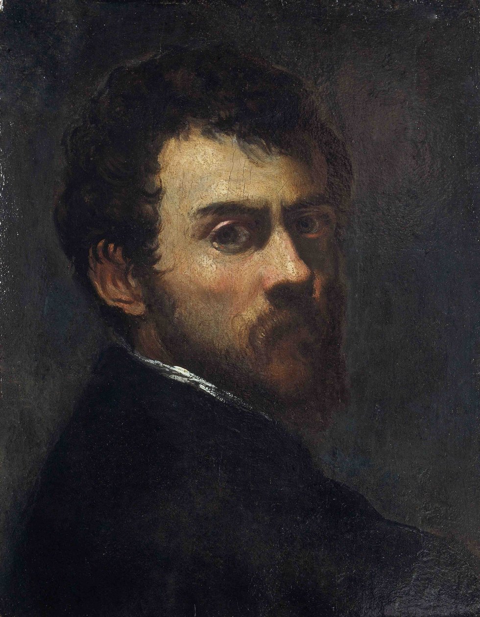 Autoportrét jako mladý muž od Jacopo Robusti Tintoretto