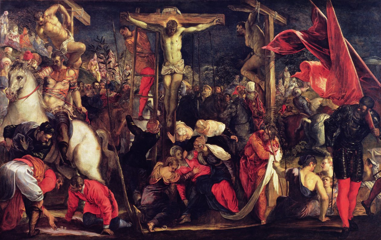 Ukřižování od Jacopo Robusti Tintoretto