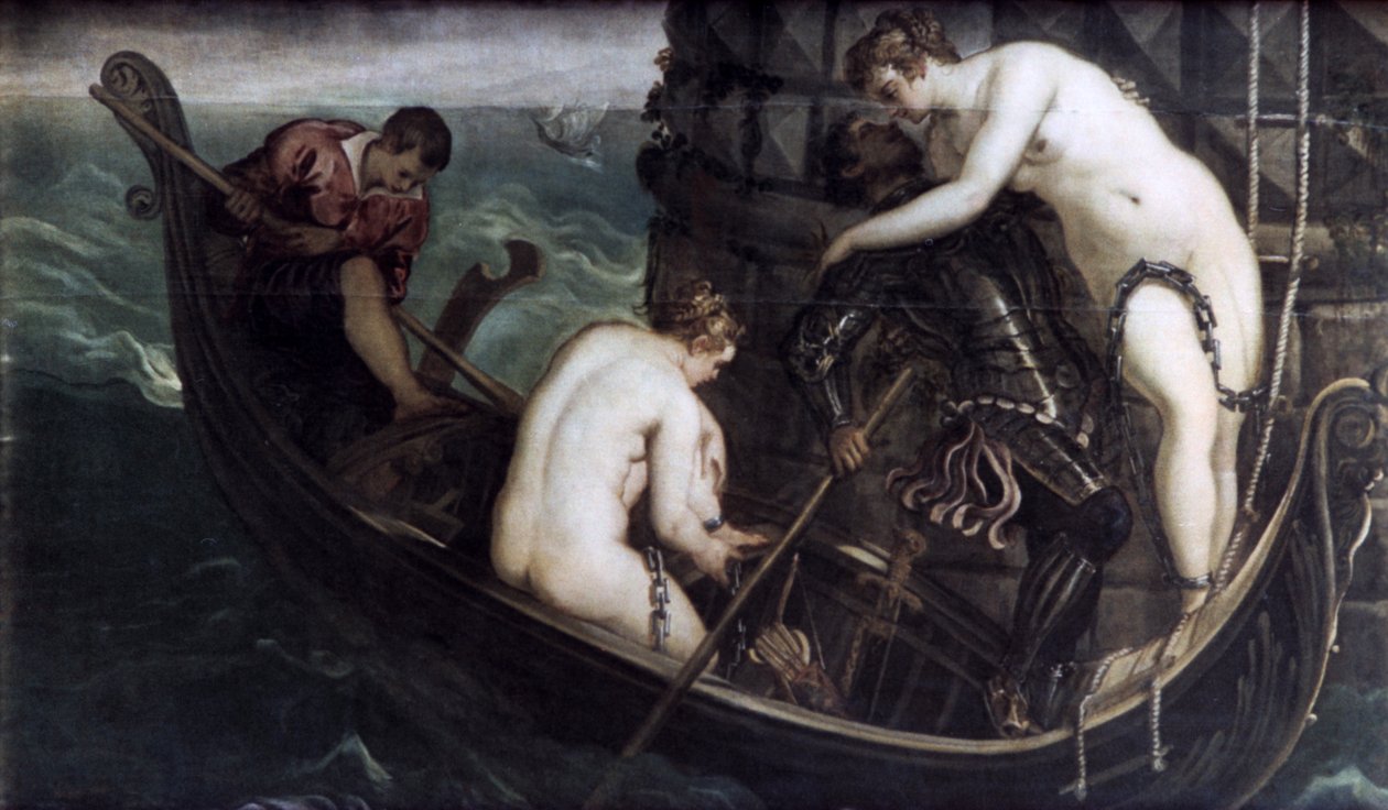 The Deliverance of Arsinoe, po 1560-1594 od Jacopo Robusti Tintoretto