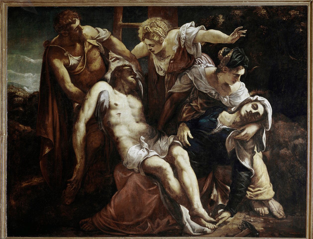 Deposition of Christ, c.1559 (olej na plátně) od Jacopo Robusti Tintoretto