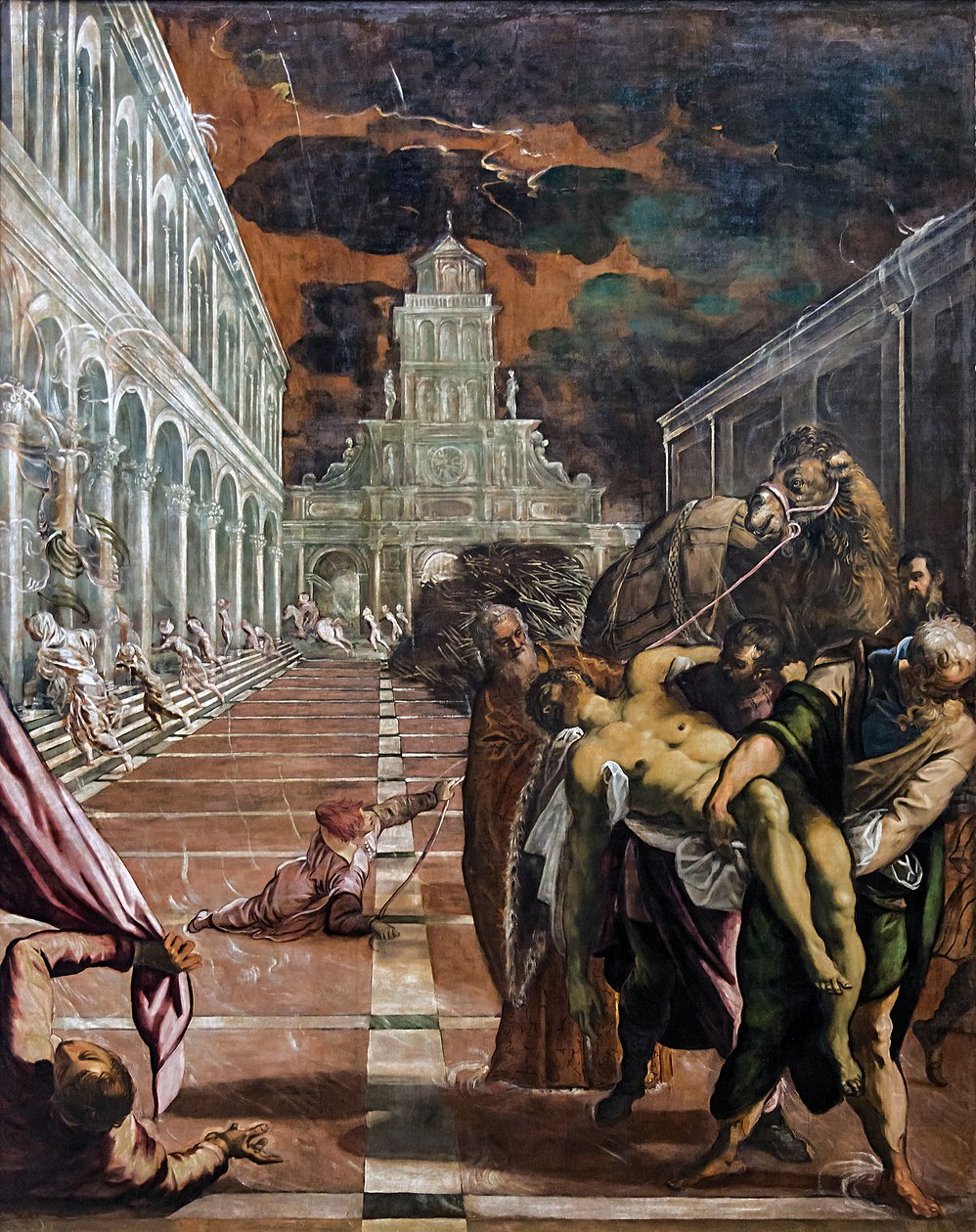 Převoz těla svatého Marka od Jacopo Robusti Tintoretto
