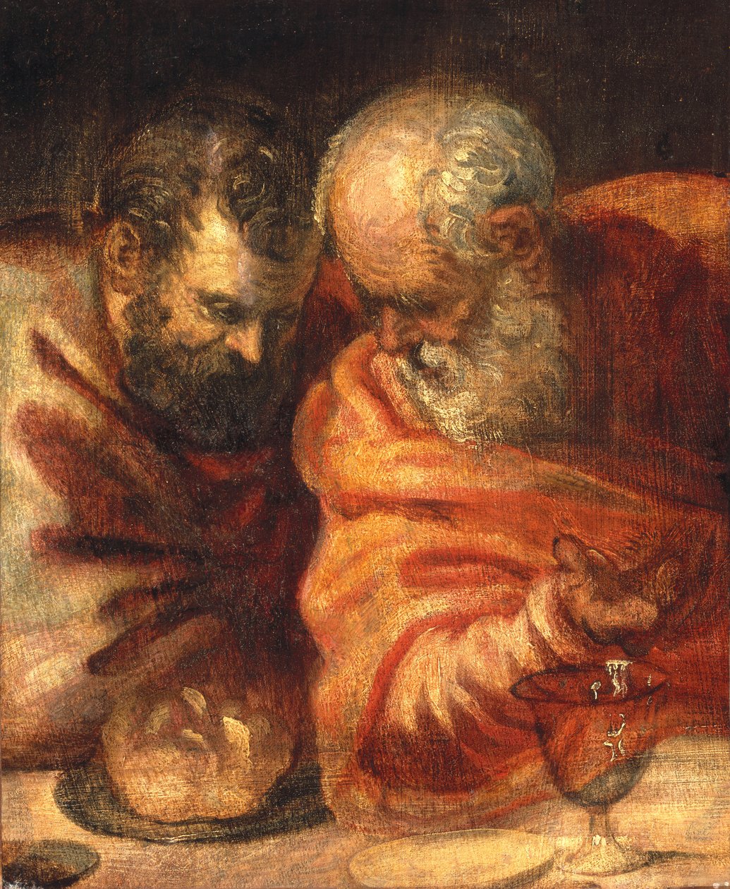Dva proroci od Jacopo Robusti Tintoretto