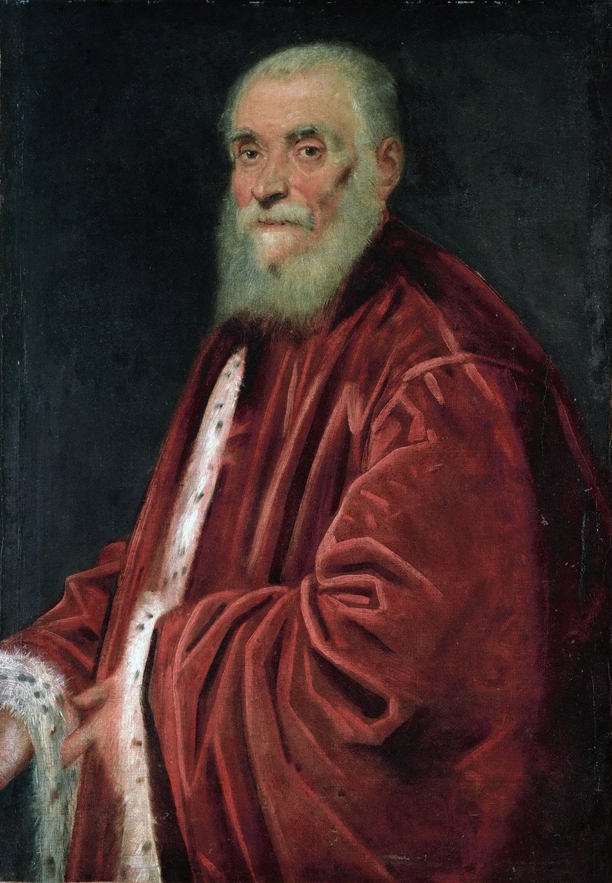 Anglicky: Portrét senátora Marca Grimaniho (zemř. 1583) od Jacopo Tintoretto