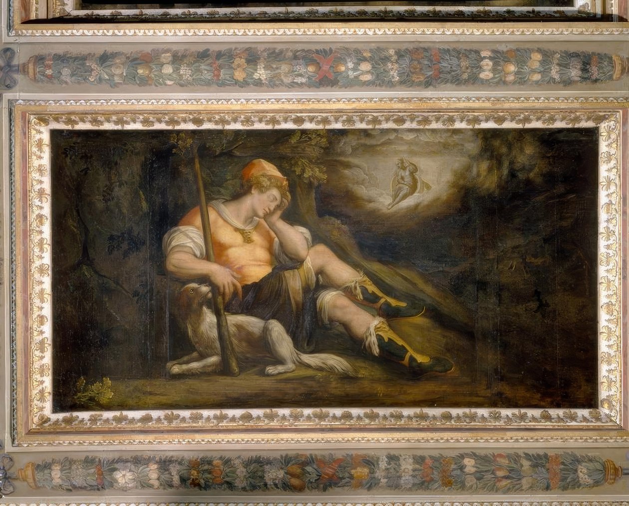 Diana a Endymion od Jacopo Zucchi