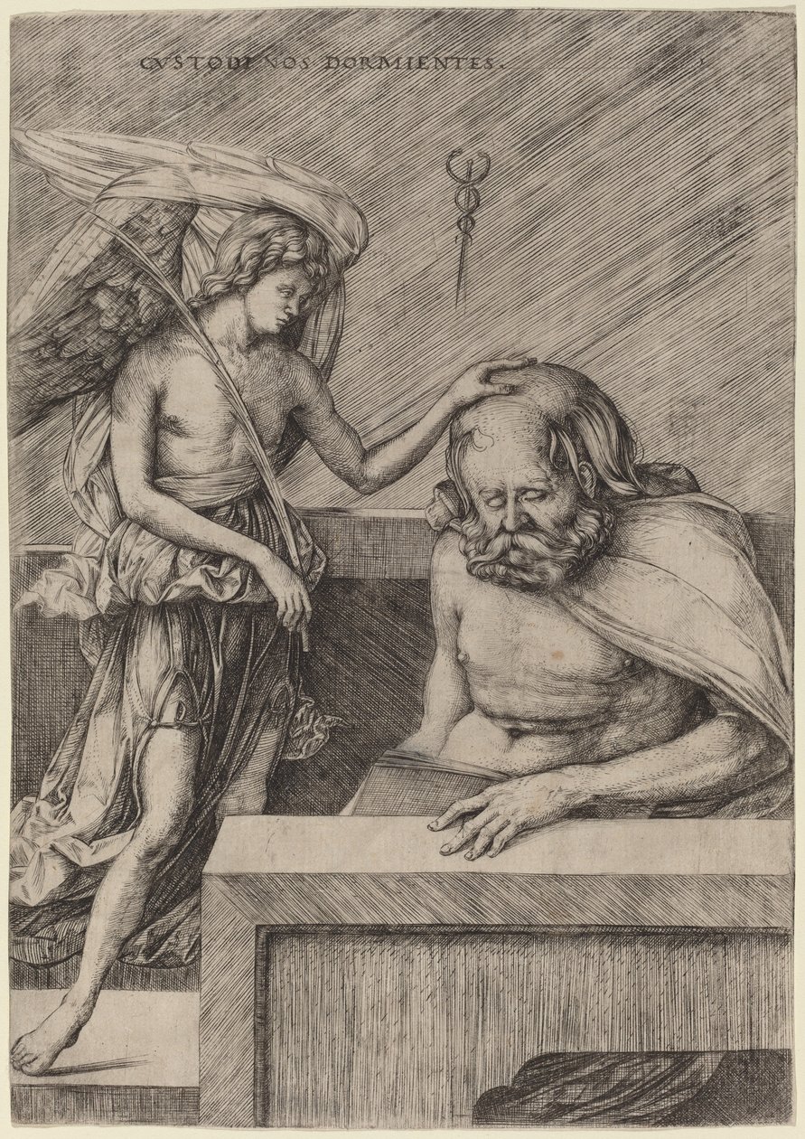 Anděl strážný, c. 1509 od Jacopo de Barbari