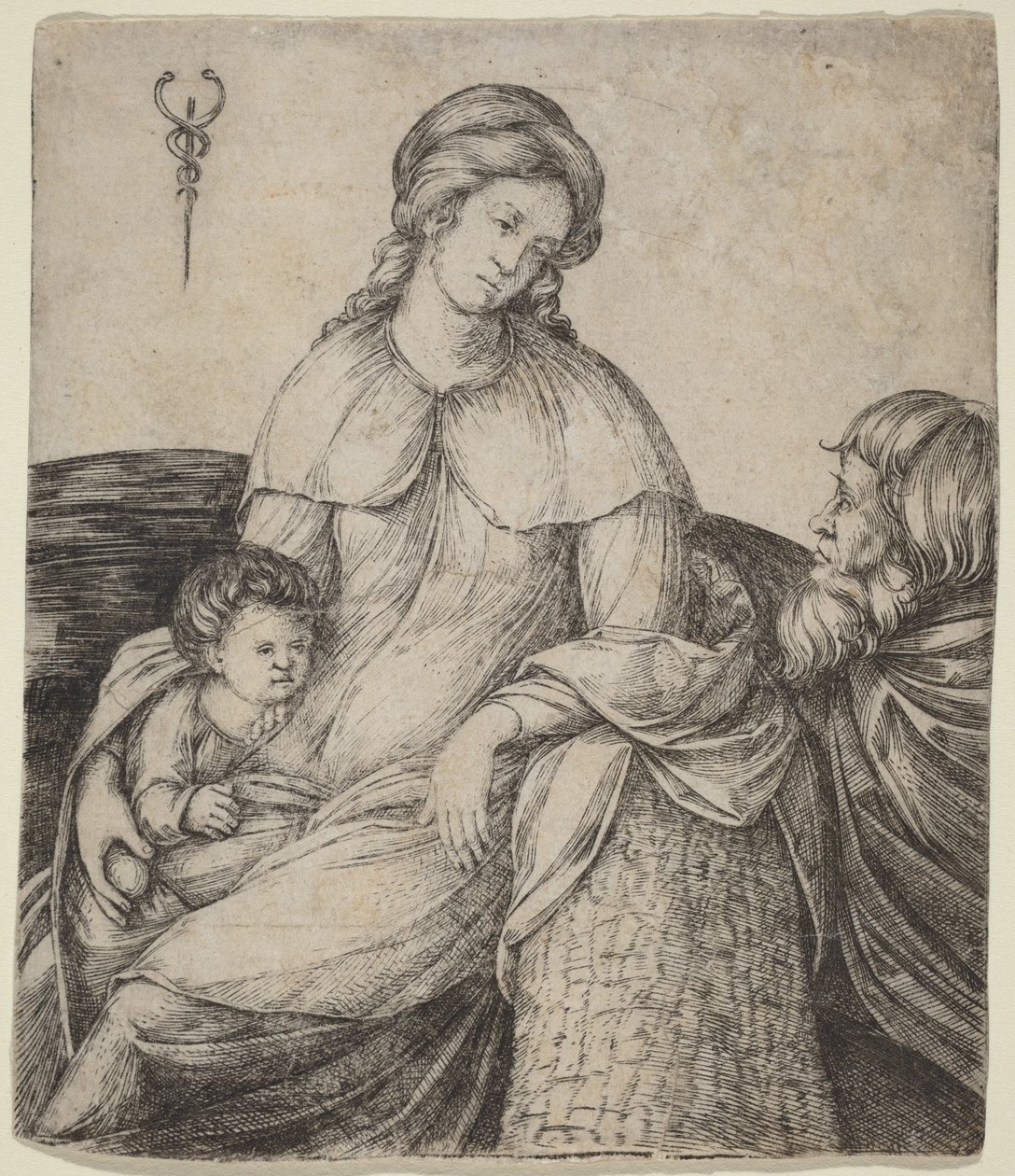 Svatá rodina od Jacopo de