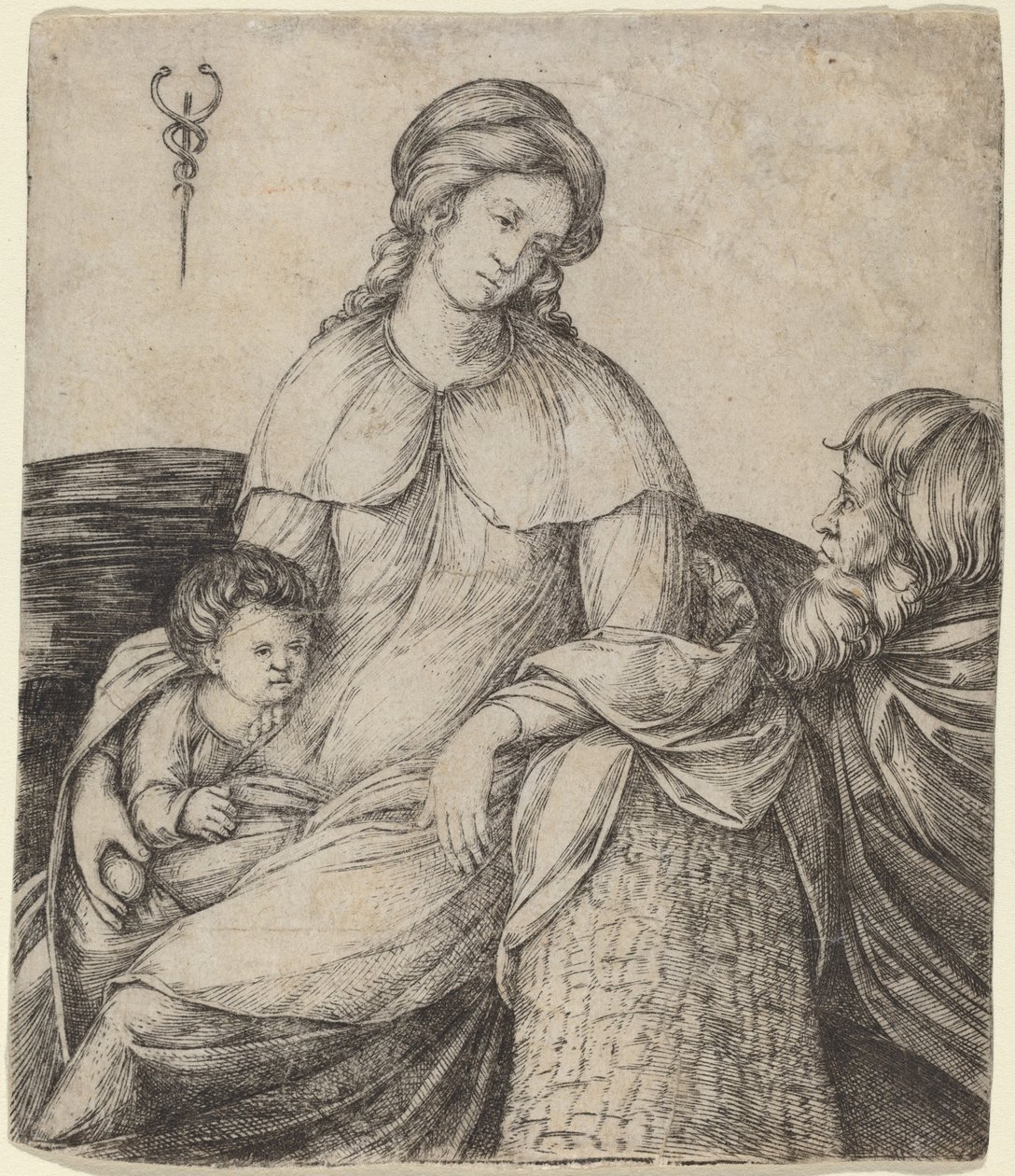 Svatá rodina, c. 15081509. od Jacopo de Barbari