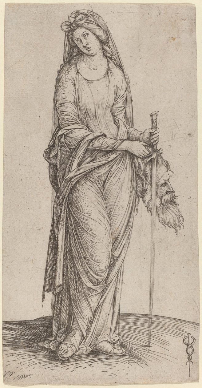 Judith držící hlavu Holoferna, c. 15011503. od Jacopo de Barbari