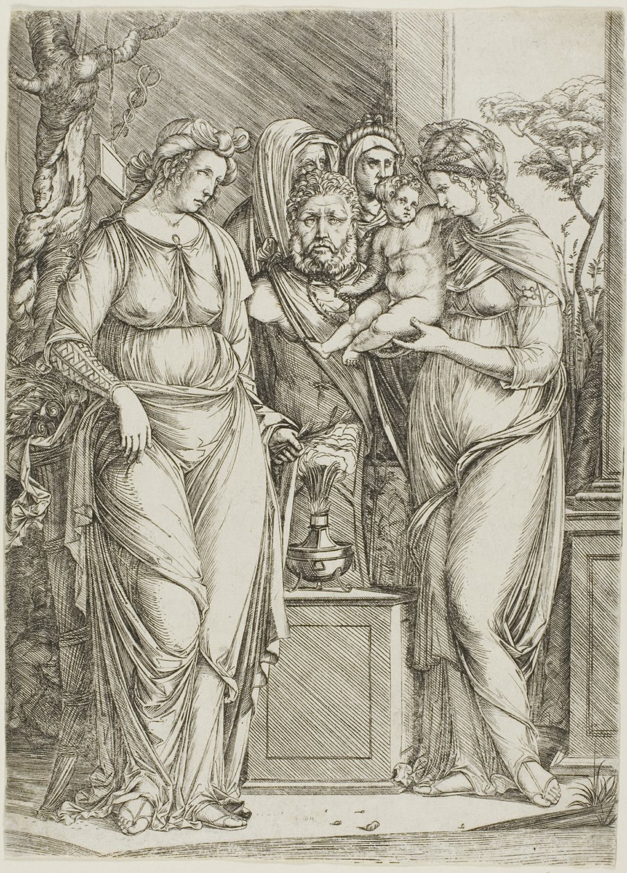 Obětina Priapovi, Velká deska od Jacopo de