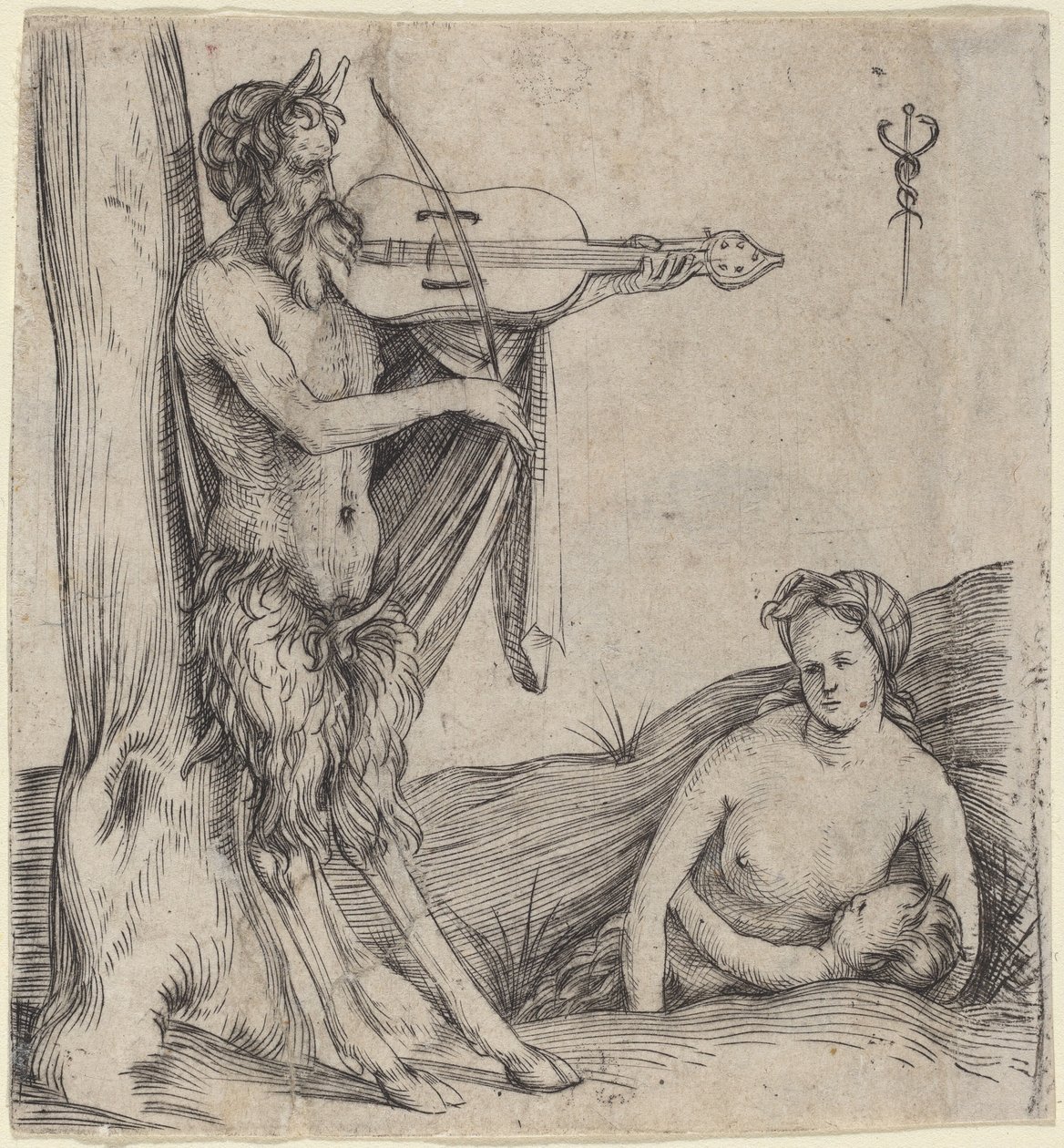 Satyrova rodina od Jacopo de