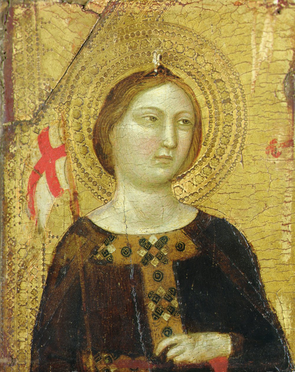 Svatý Reparát (tempera na desce) od Jacopo del Casentino