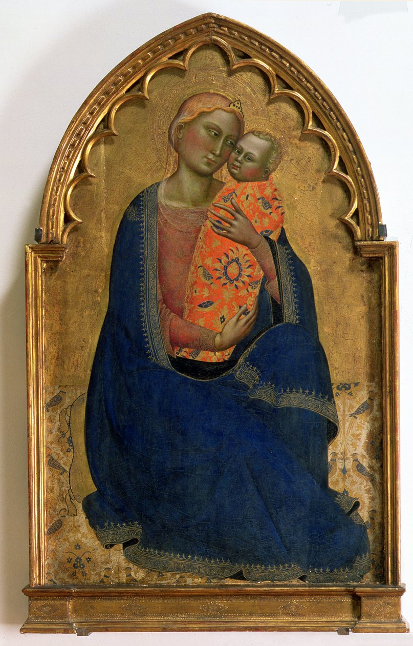 Madonna pokory (tempera na panelu) od Jacopo di Cione