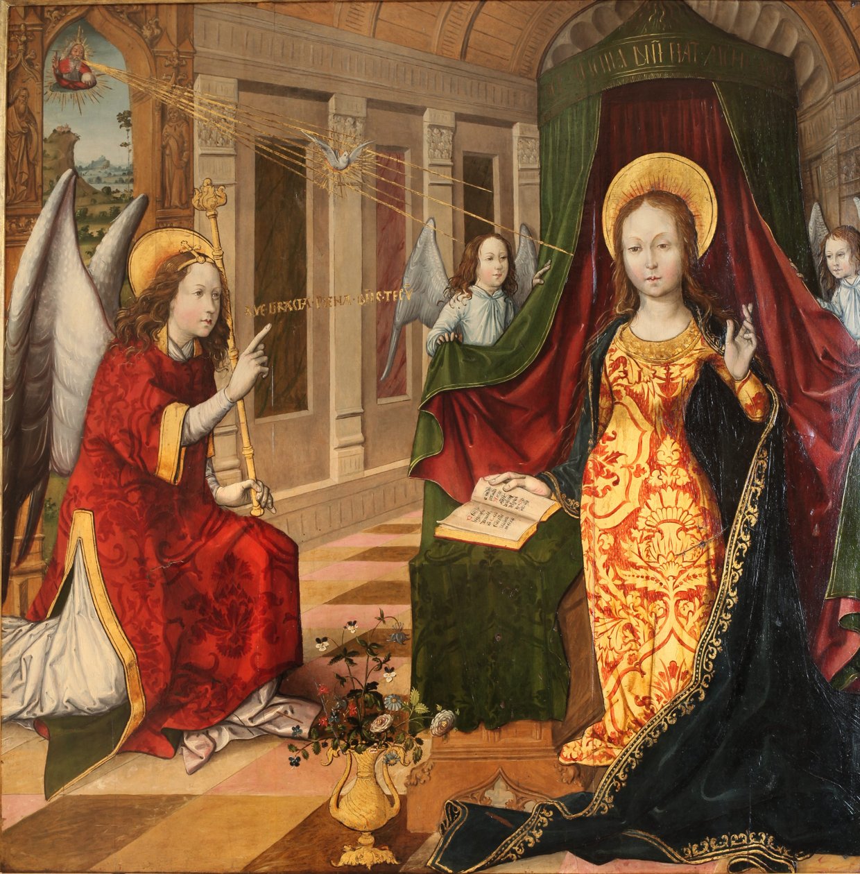 Zvěstování od Jacquelin de Montluçon