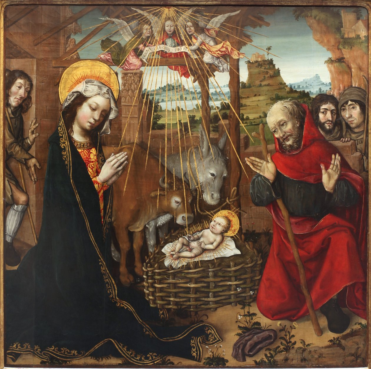 Uctívání Dítěte od Jacquelin de Montluçon