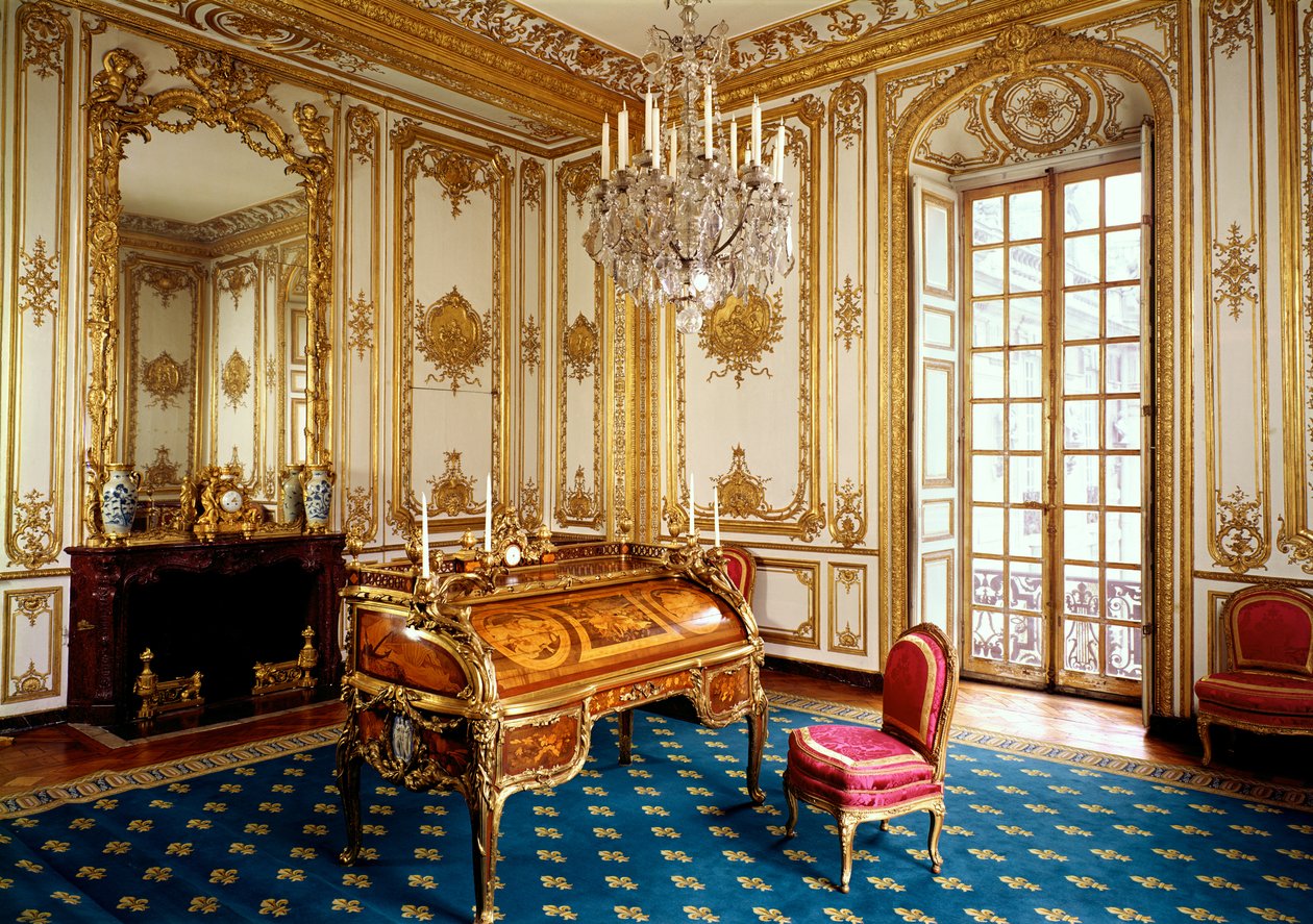 Soukromé studium Ludvíka XV., 1753-60 od Jacques Ange Gabriel