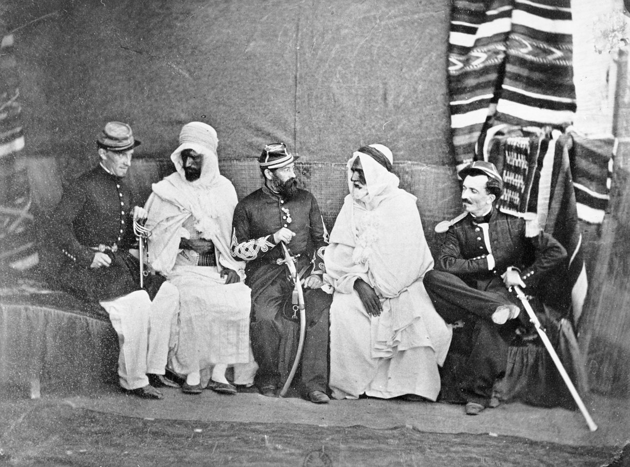 The Bureau Arabe of Oran, c.1860-70 od Jacques Antoine Moulin