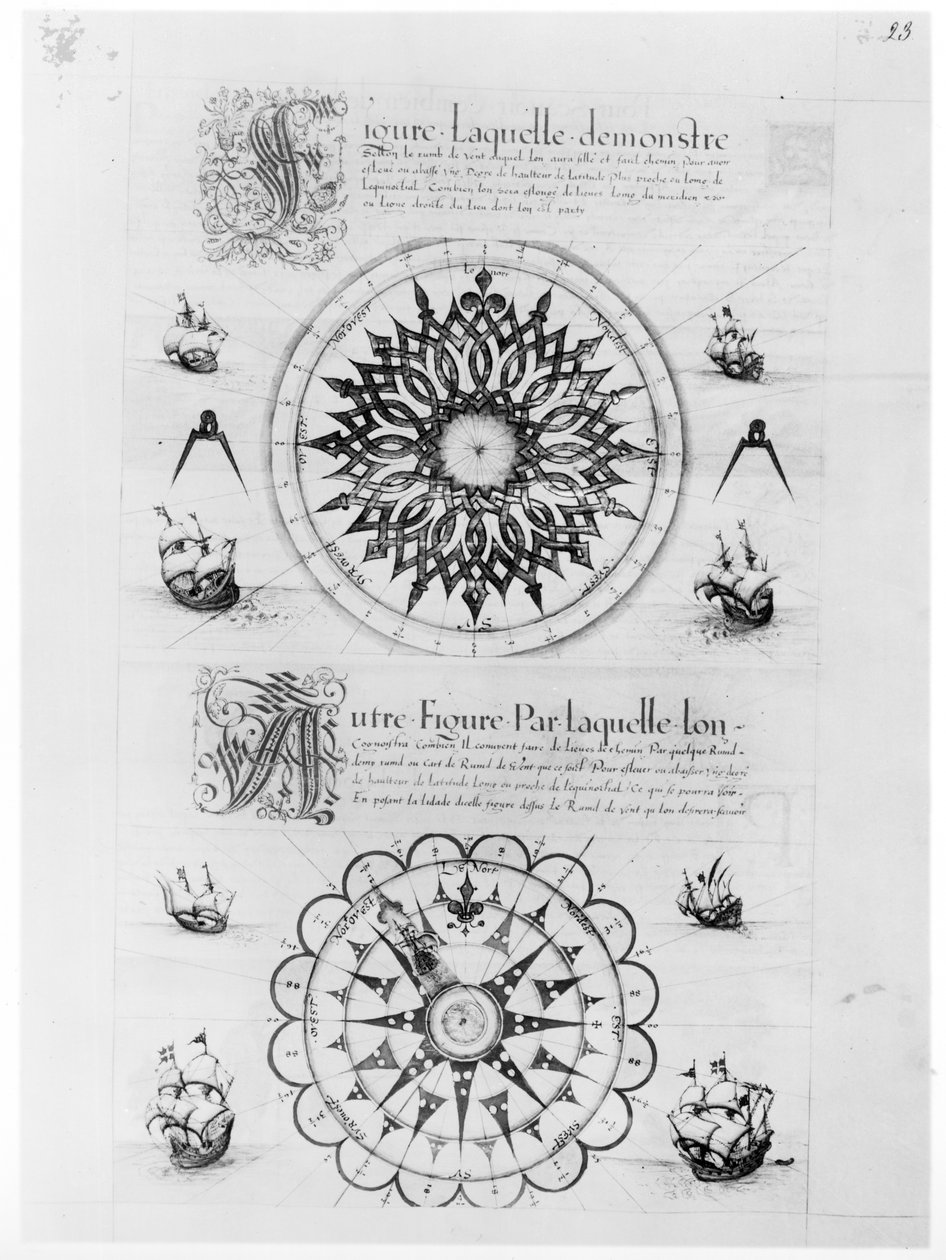 Ms Fr 150 fol.23r Sextant, z 