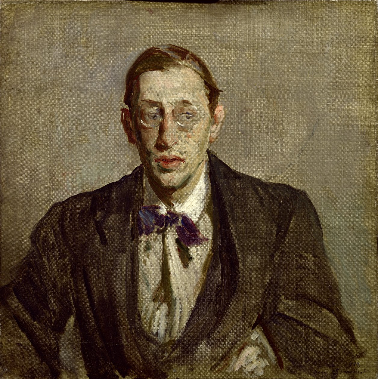 Studie k portrétu Igora Stravinského (1882-1971), 1913 od Jacques Emile Blanche