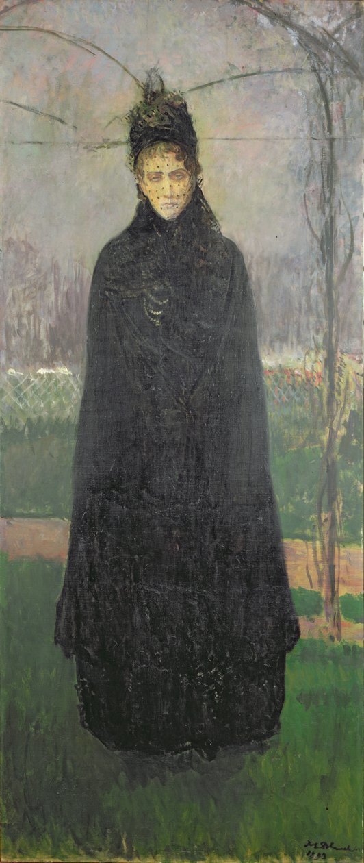 Virginia Oldoini (1837-99) hraběnka z Castiglione, vzpomínka na rok 1893, 1914 od Jacques Emile Blanche