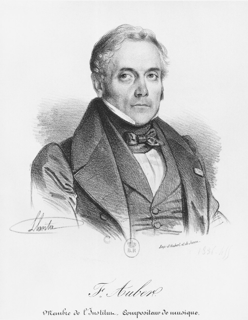 Duch Auber (1782–1871) od Jacques Francois Gauderique Llanta