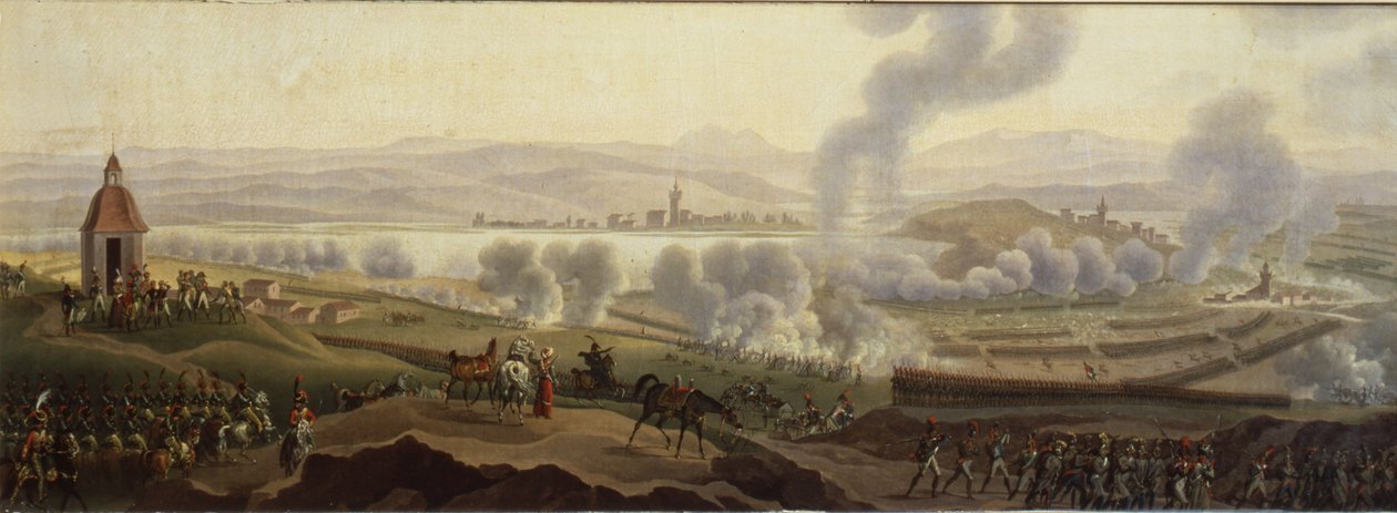 Napoleon I. ve Wagramu v roce 1809 od Jacques Francois Joseph Swebach