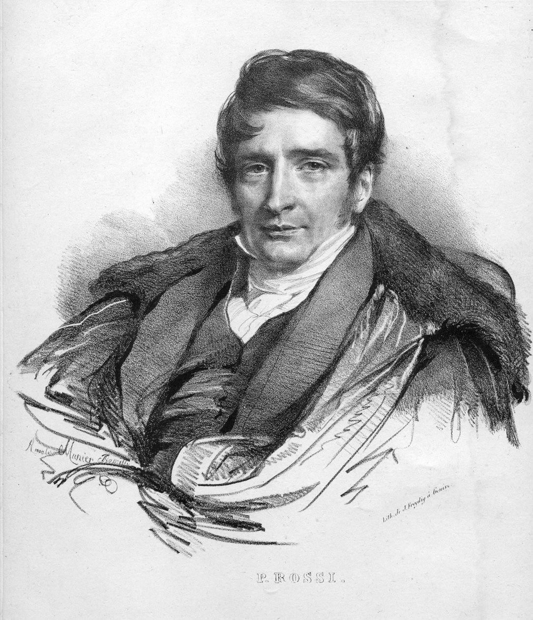 rytý portrét od Jacques Freydig d Munier Romilly