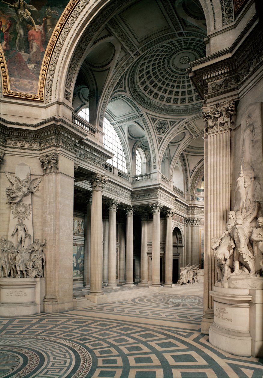 Vnitřní pohled, 1764-1812 od Jacques Germain Soufflot