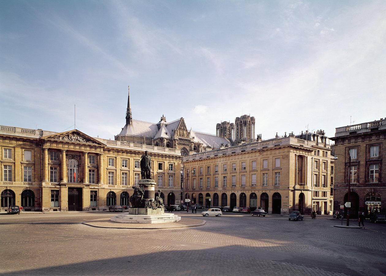 Pohled na jižní stranu Place Royale od Jacques Germain Soufflot