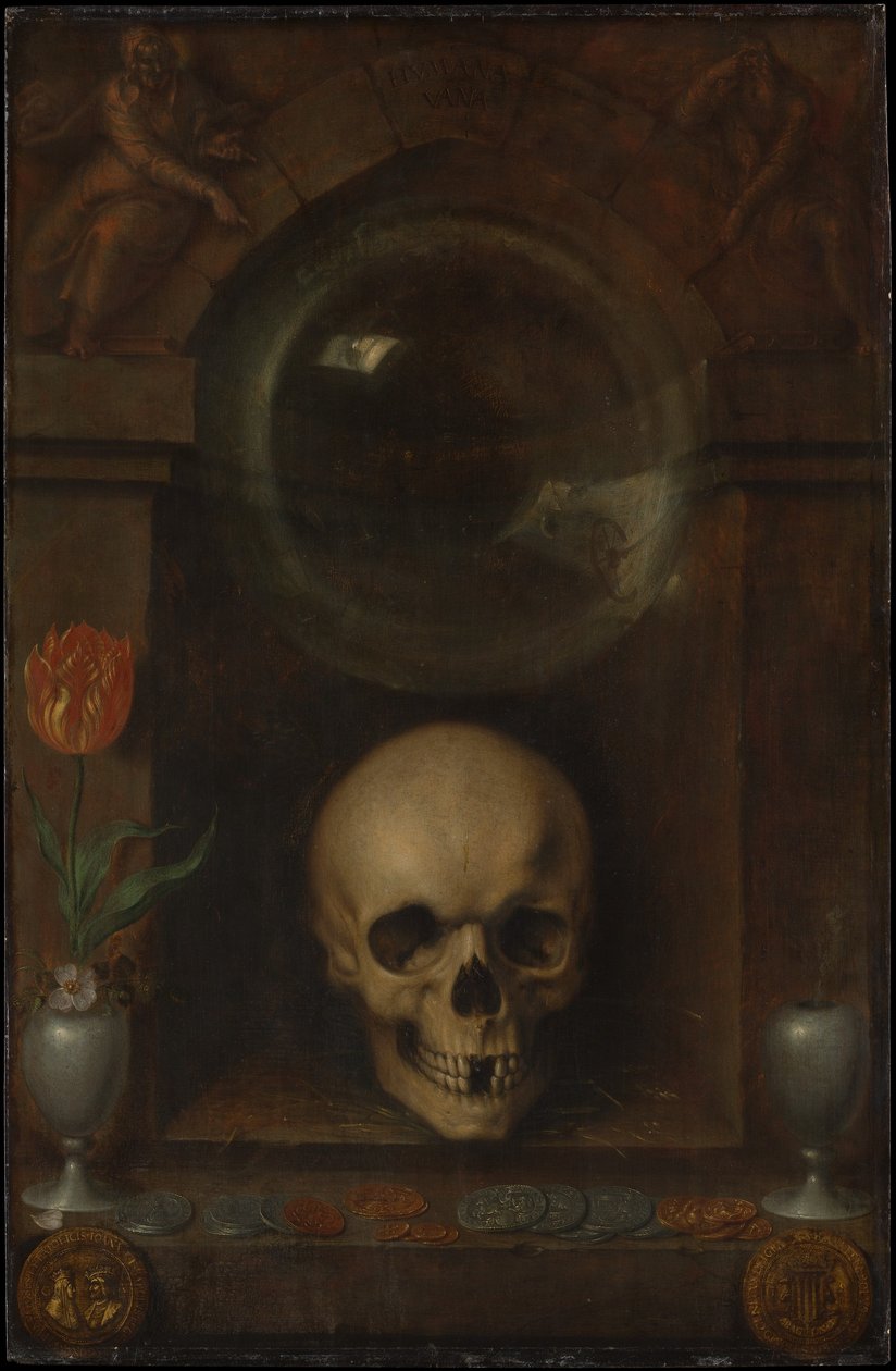 Zátiší Vanitas, 1603 od Jacques II de Gheyn