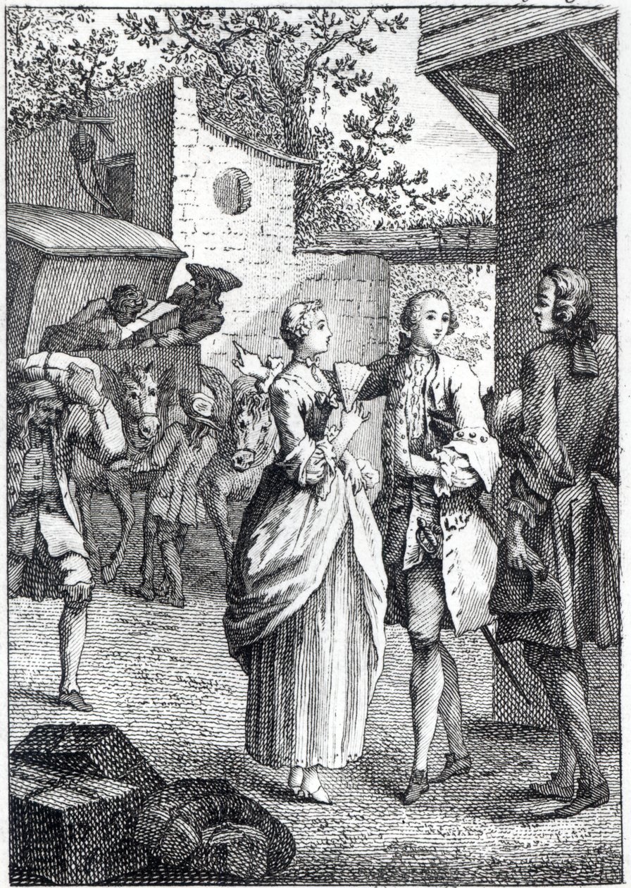 Setkání Chevalier Des Greux a Manon, scéna z 