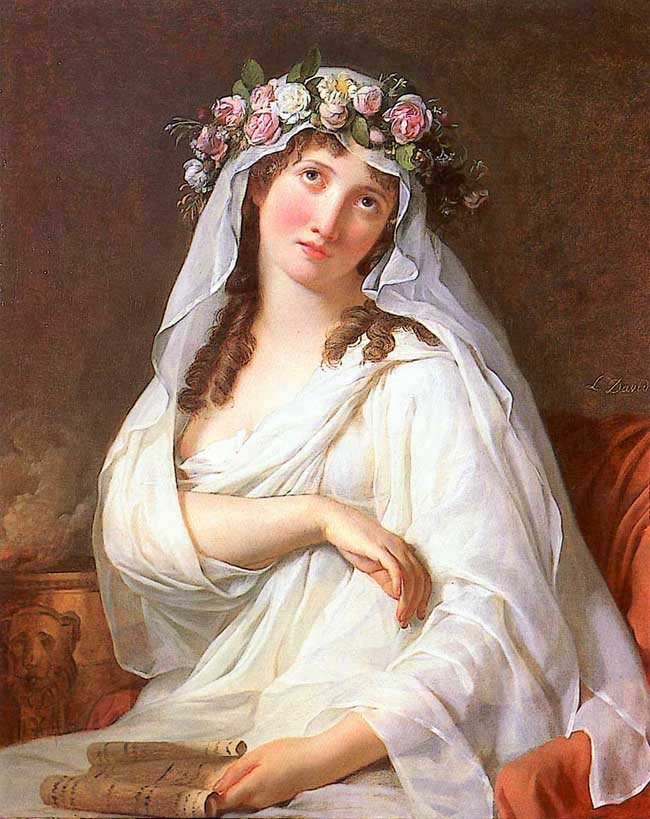 La Vestale od Jacques Louis David
