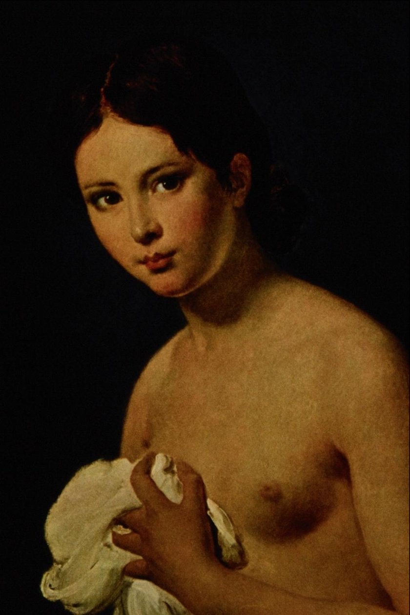 Portrét mladé dívky od Jacques Louis David