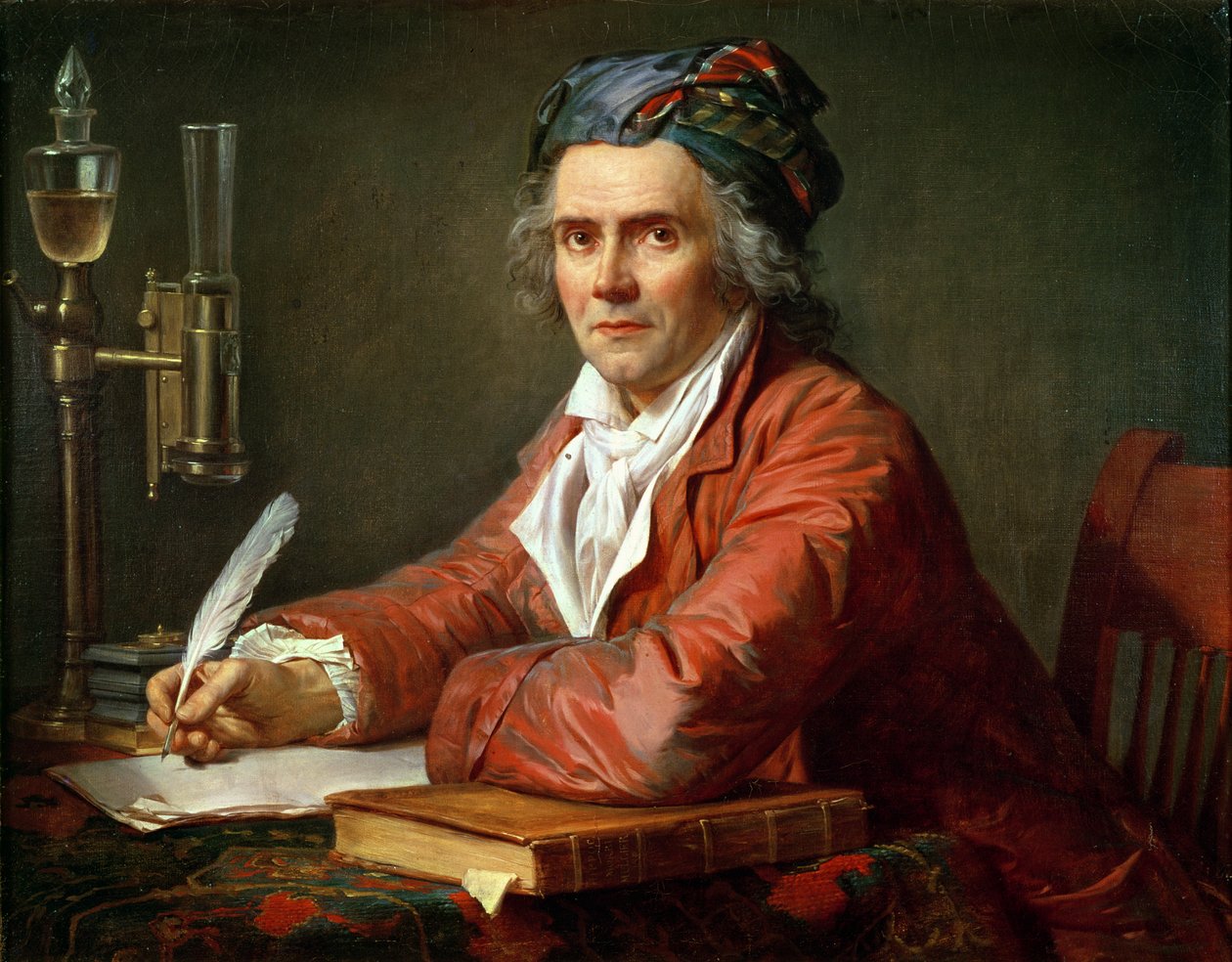 Portrét Alphonse Leroye, 1783 od Jacques Louis David