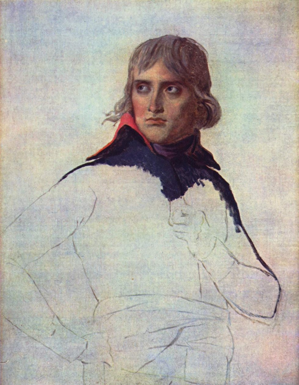 Portrét generála Napoleona Bonaparte od Jacques Louis David
