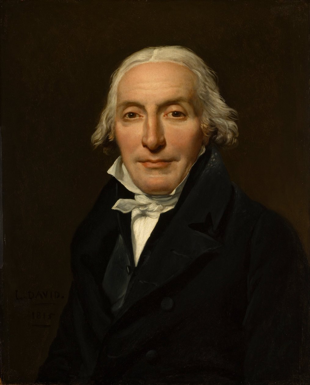 Portrét Jean-Pierra Delahaye od Jacques Louis David
