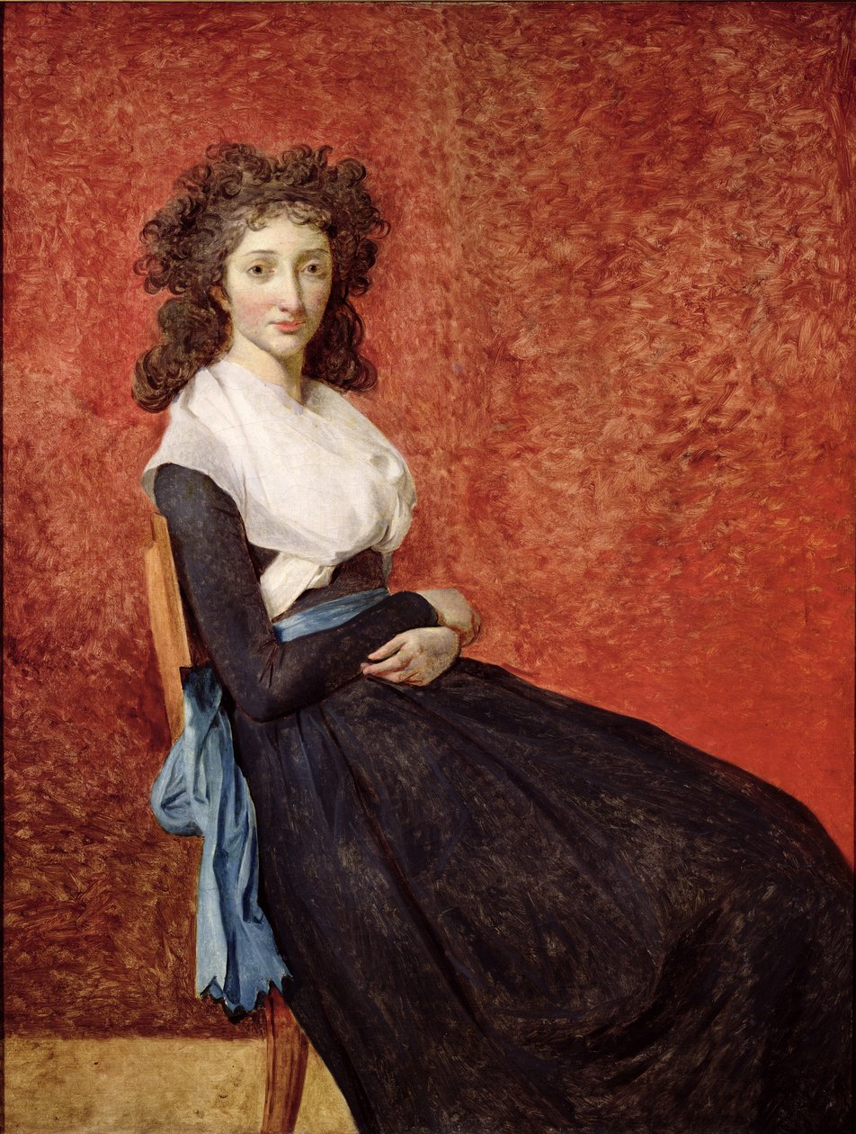 Portrét Madame Charles-Louis Trudaine (1769-1802) kolem 1791-92 od Jacques Louis David