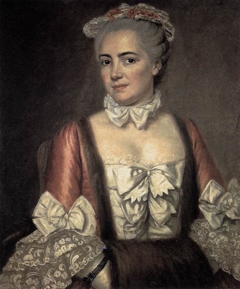 Portrét Marie-Françoise Buronové od Jacques Louis David