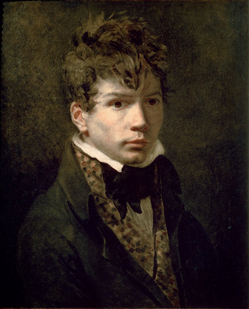 Portrét mladého Ingrese (1780-1867) 90. léta 18. století od Jacques Louis David